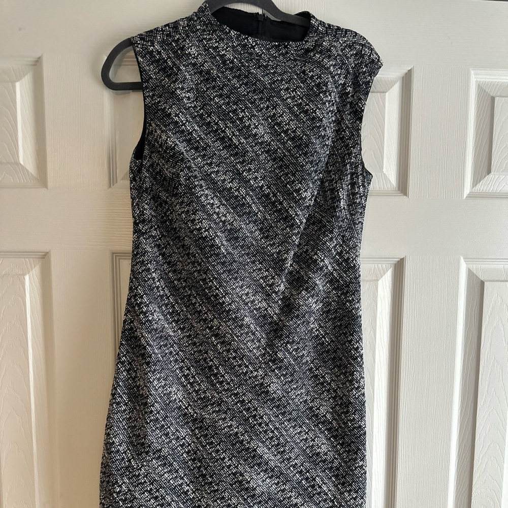 Banana Republic Tweed Asymmetrical Dress.